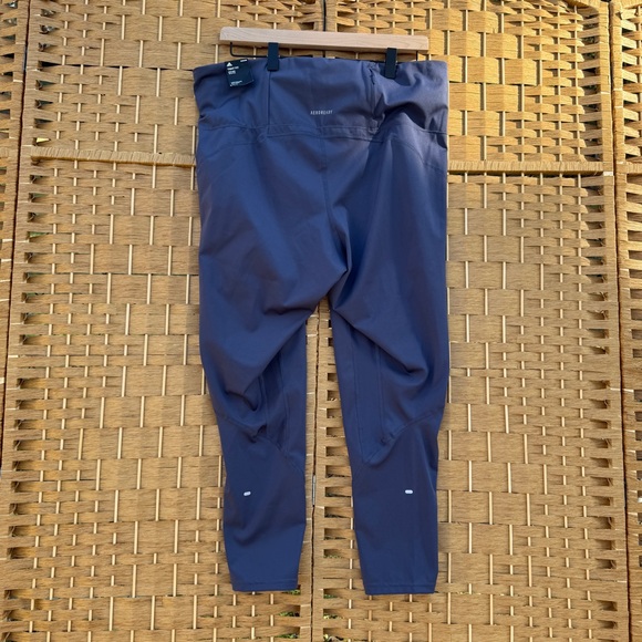 Adidas Running High Rise 7/8 Style Aeroread “Shadow Navy” Women’s Size 2X NWT - Picture 7 of 12